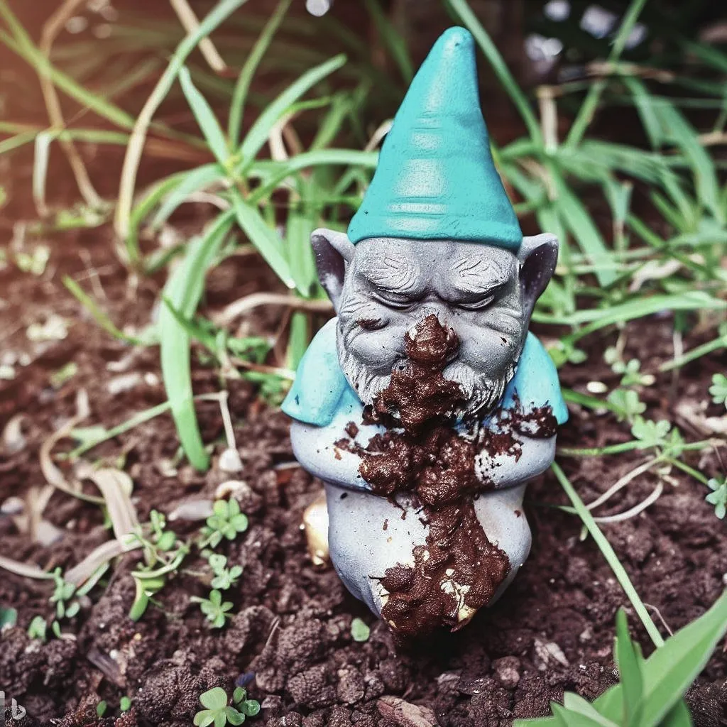 Shitty  garden gnome